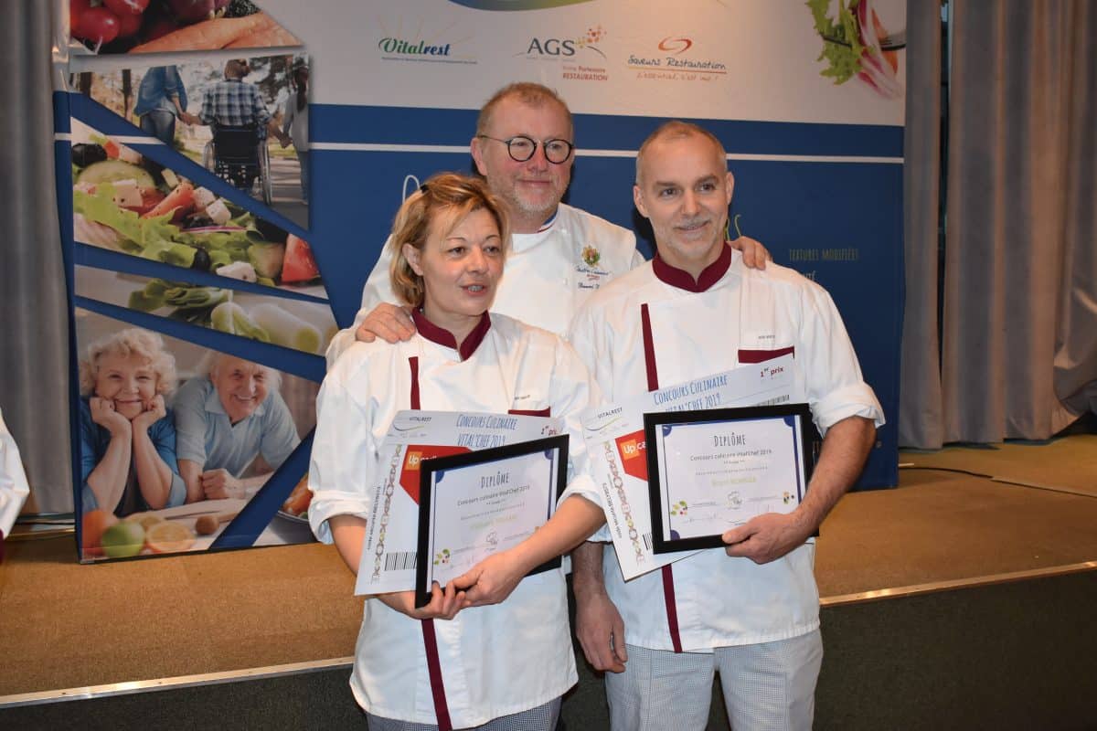 Gagnants 2019 du concours culinaire VITALREST