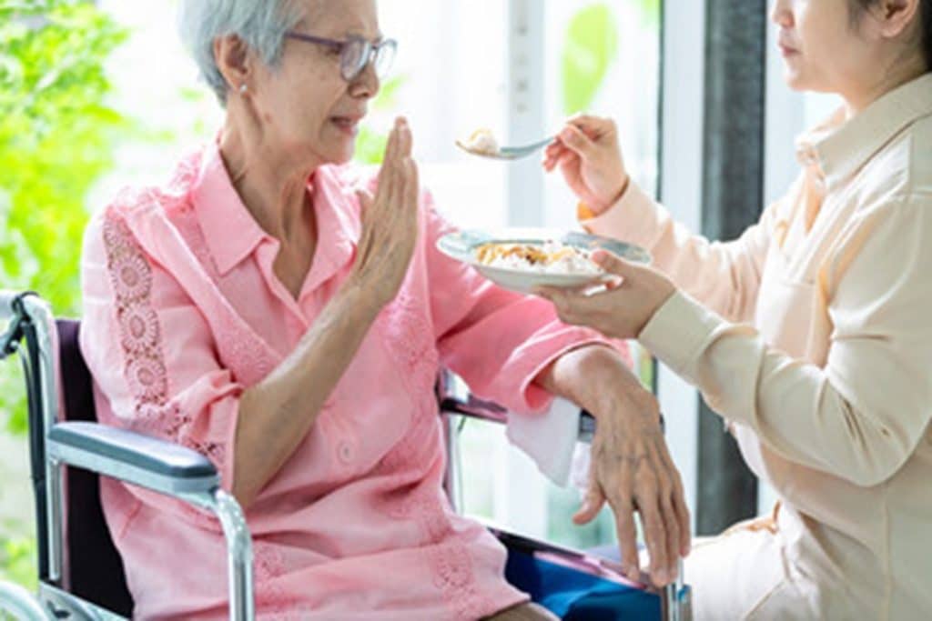 Le refus de manger de la personne âgée
