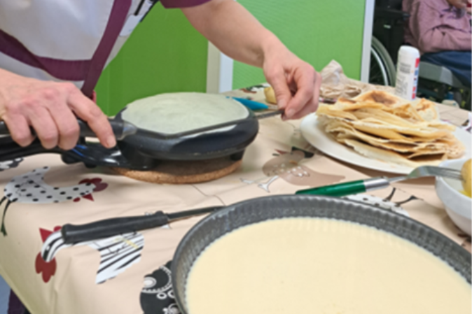 Ateliers crêpes pour la Chandeleur
