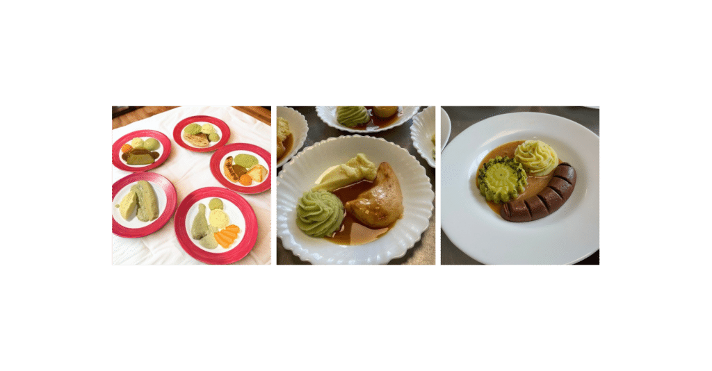 Moules en forme d'aliments