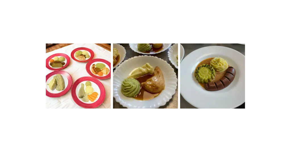 Moules en forme d'aliments